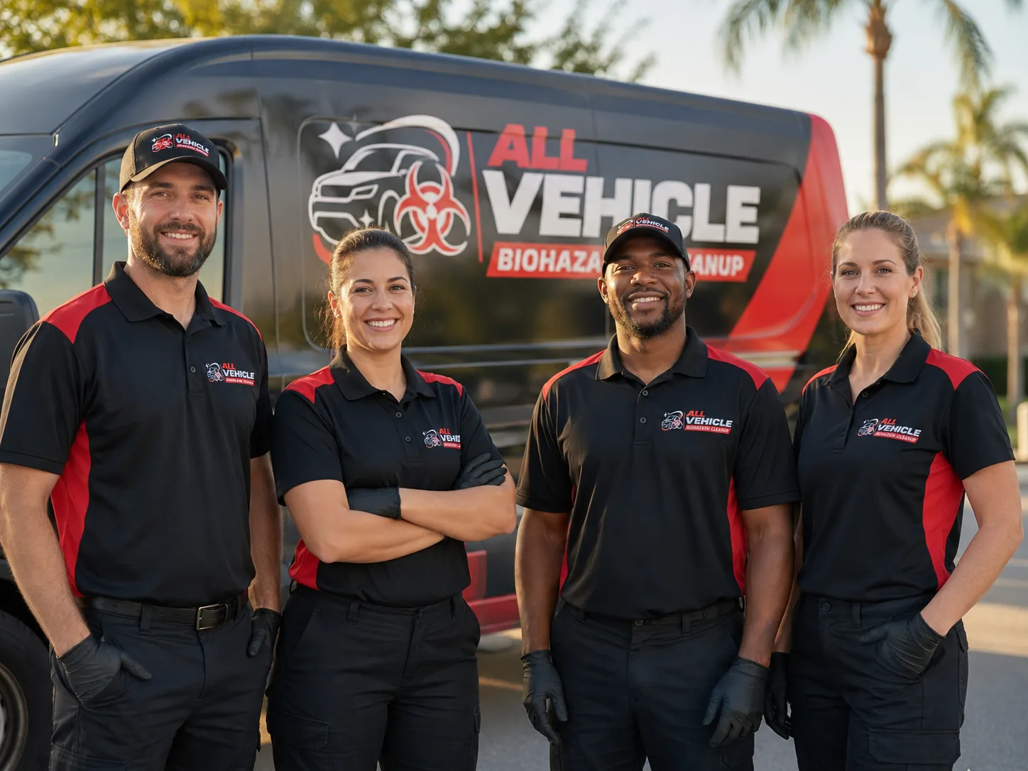 Vehicle Biohazard Cleanup company in Roll, AZ